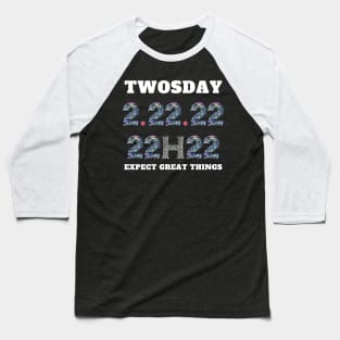 twosday tuesday february 22nd 2022 Baseball T-Shirt